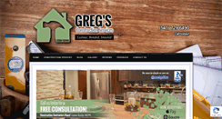 Desktop Screenshot of gregsconstructionservices.net